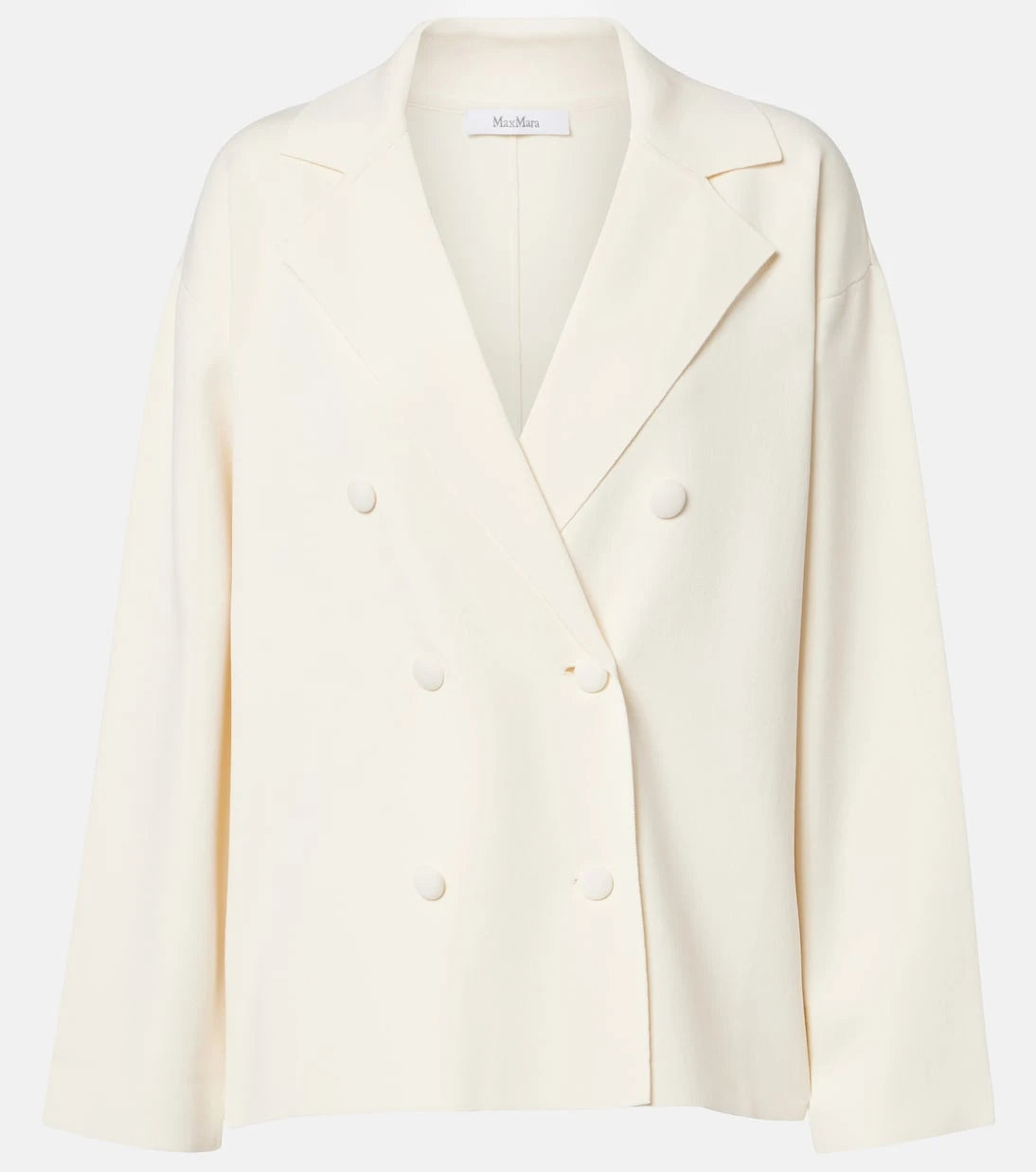 Max Mara - Calte double-breasted crêpe blazer