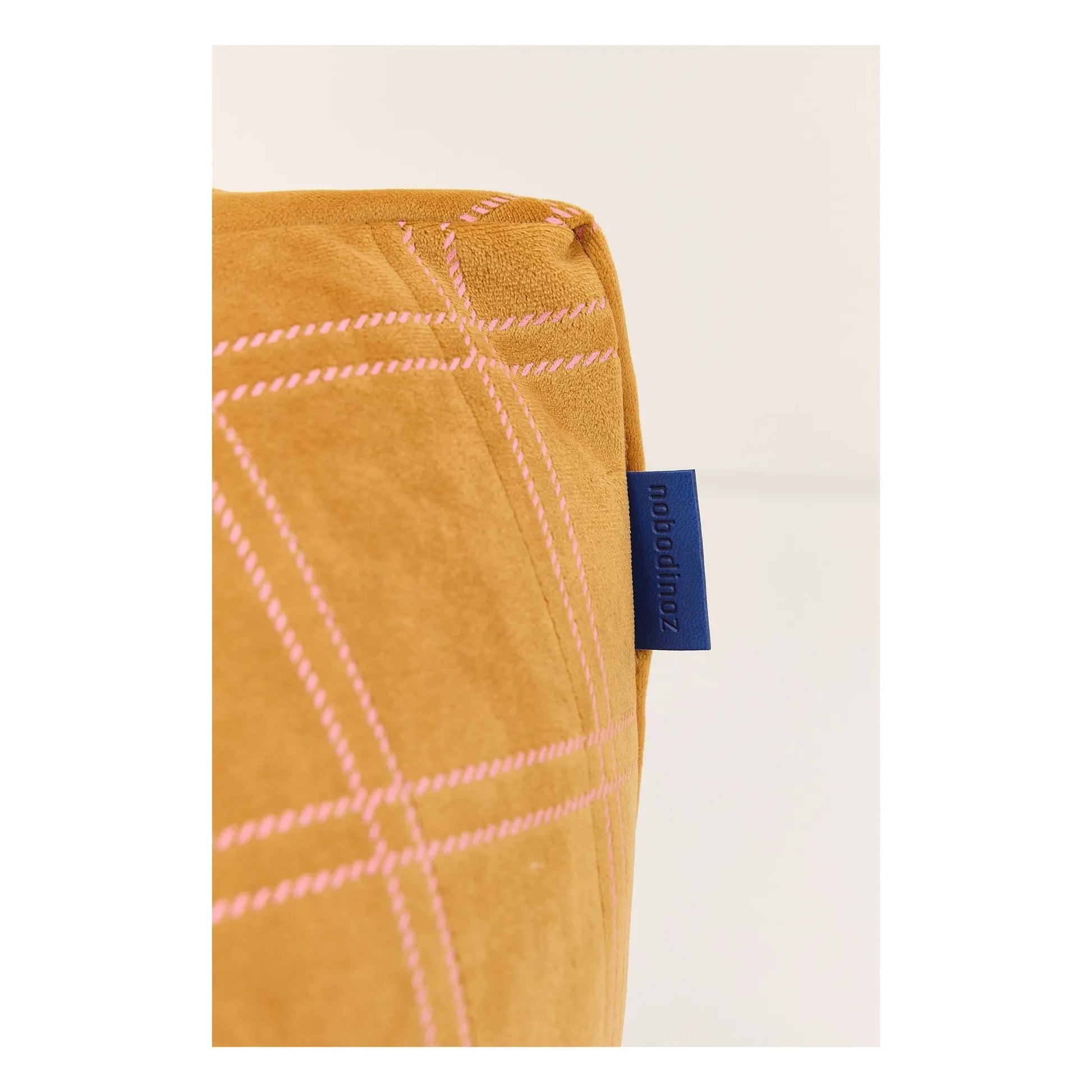 Nobodinoz - Chelsea footstool | Yellow