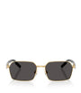 Dolce & Gabbana Wire-Frame Rectangular Sunglasses