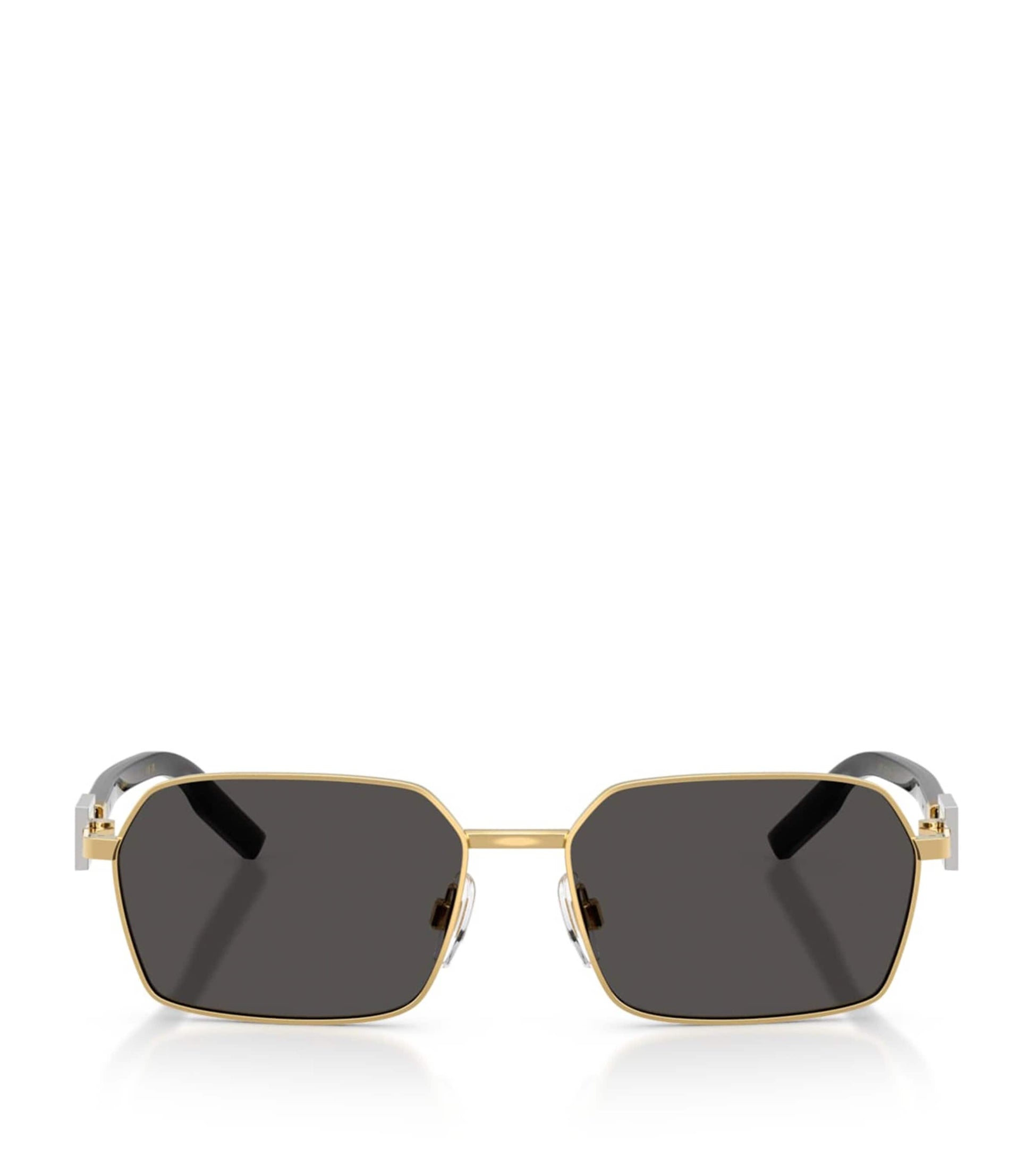 Dolce & Gabbana Wire-Frame Rectangular Sunglasses