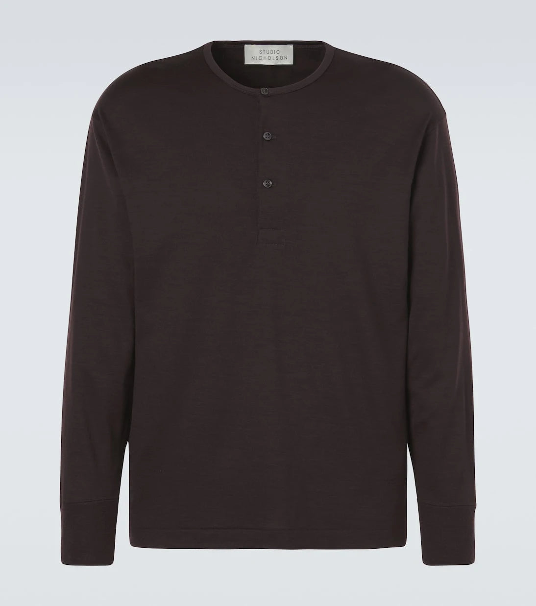 Studio Nicholson - Kuyto wool Henley shirt