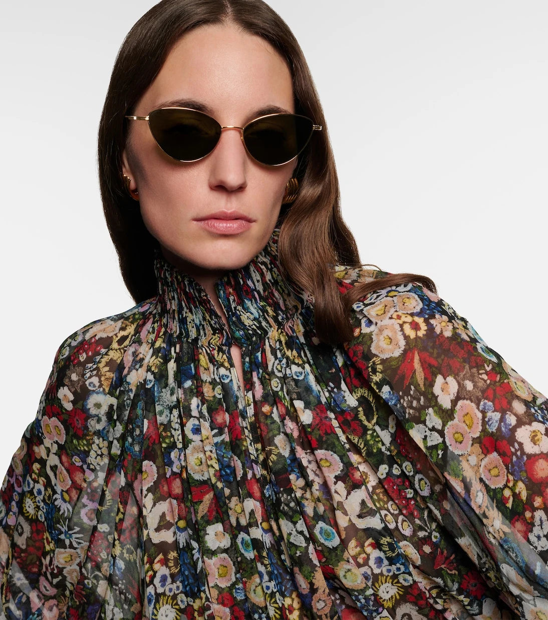 Khaite - x Oliver Peoples نظارة شمسية عين القطة 1998C
