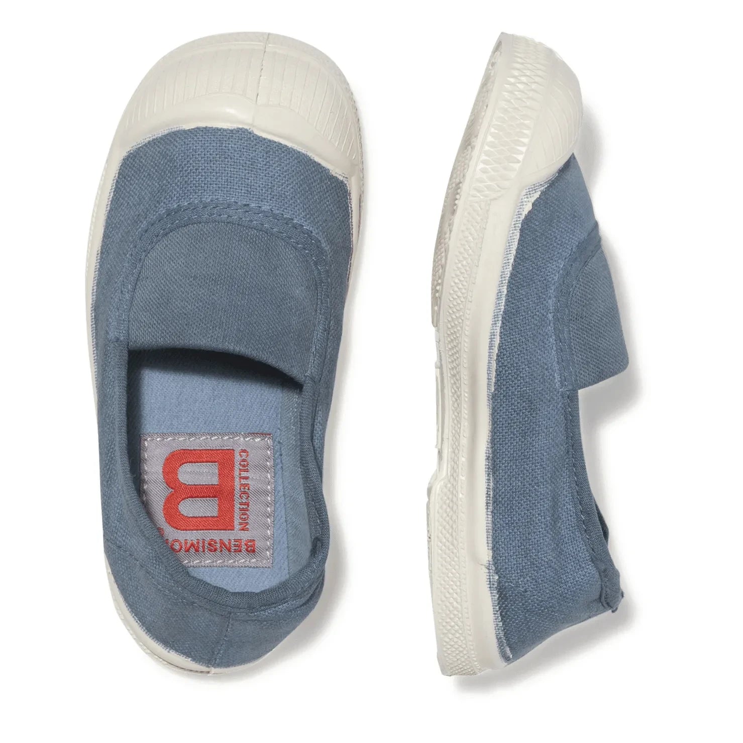 Bensimon - Elastic Vegan Tennis Shoes  | Denim