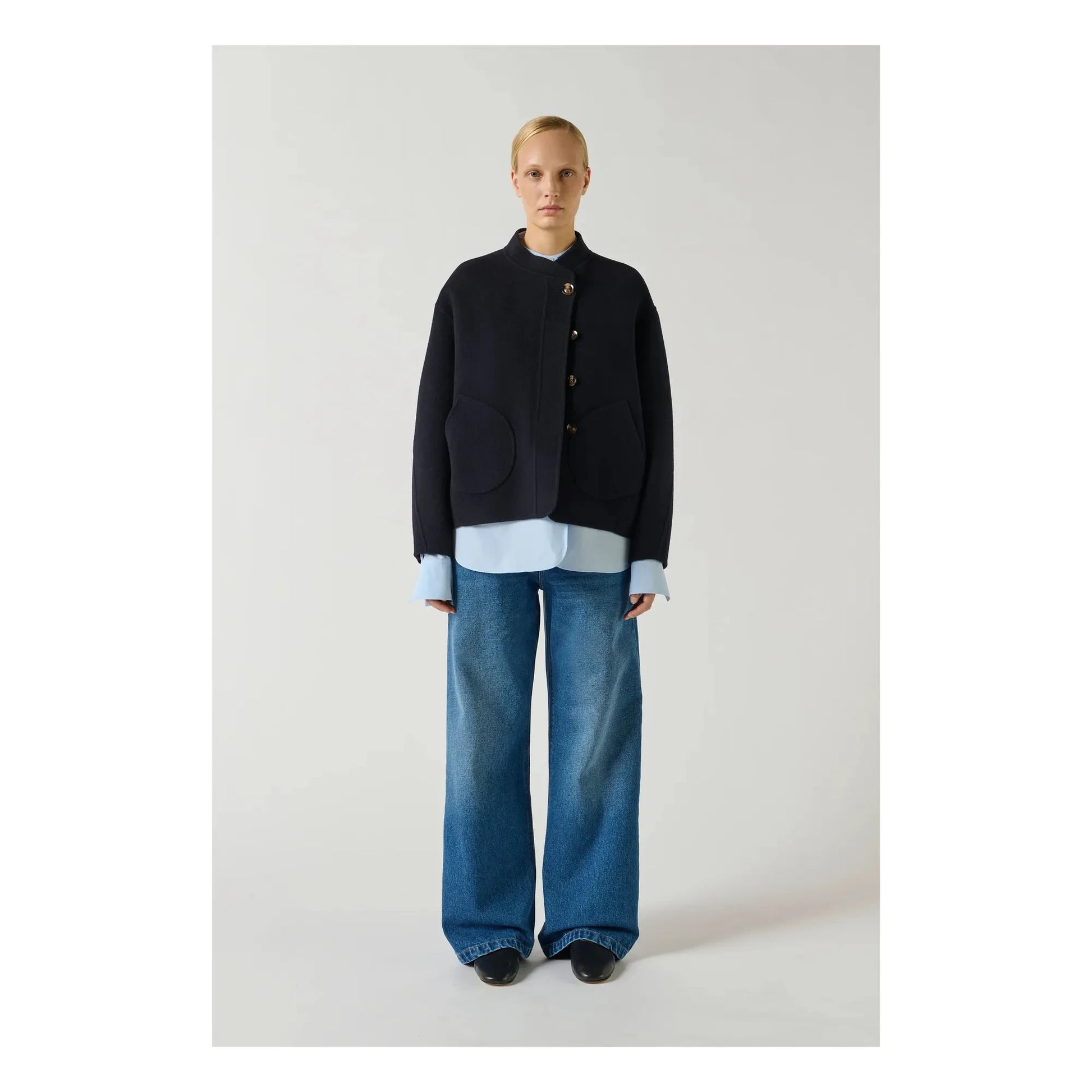 Soeur - Windsor Coat Wool | Navy blue