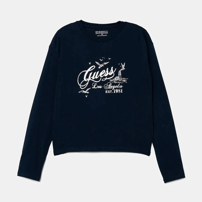 Guess Uzun Kollu Çocuk Bluzu