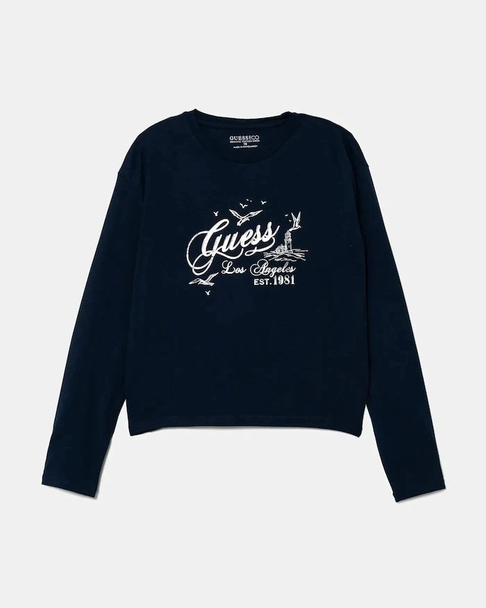 Guess Uzun Kollu Çocuk Bluzu