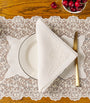 Dea Linen Lace-Trim Elite Napkin (45cm x 45cm)