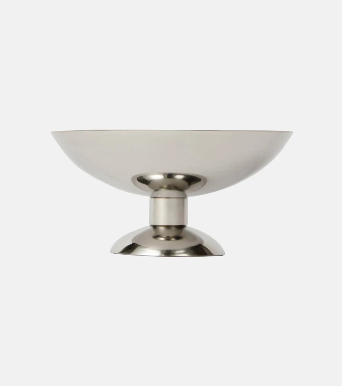 Louise Roe - Low stainless steel champagne coupe glass