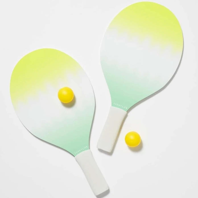 SunnyLife Dip Dye Raket ve Plaj Topu Seti