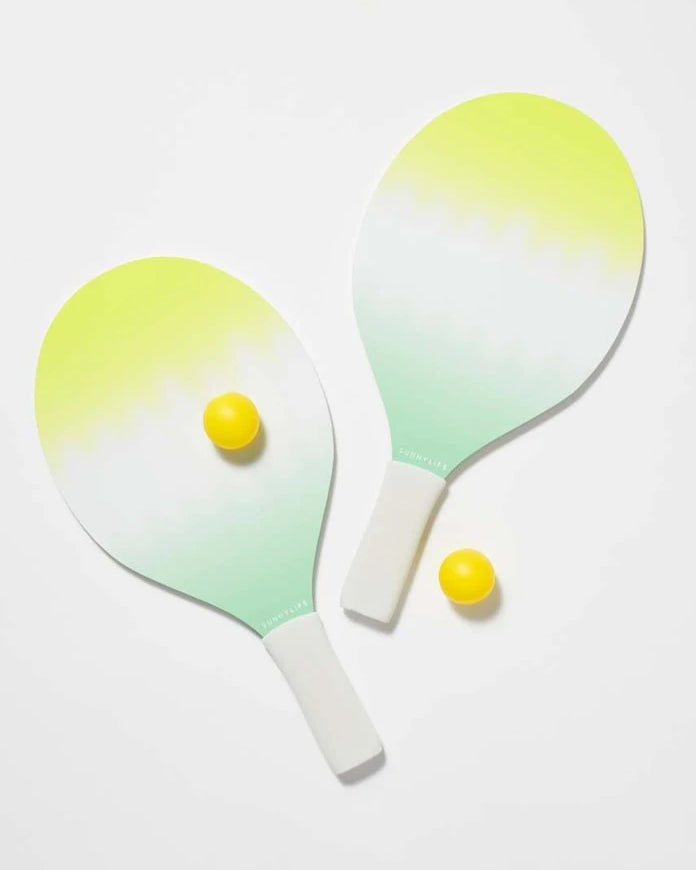SunnyLife Dip Dye Raket ve Plaj Topu Seti