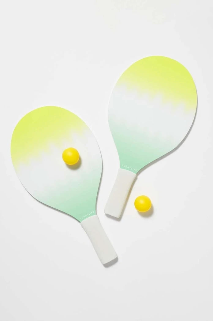 SunnyLife Dip Dye Raket ve Plaj Topu Seti