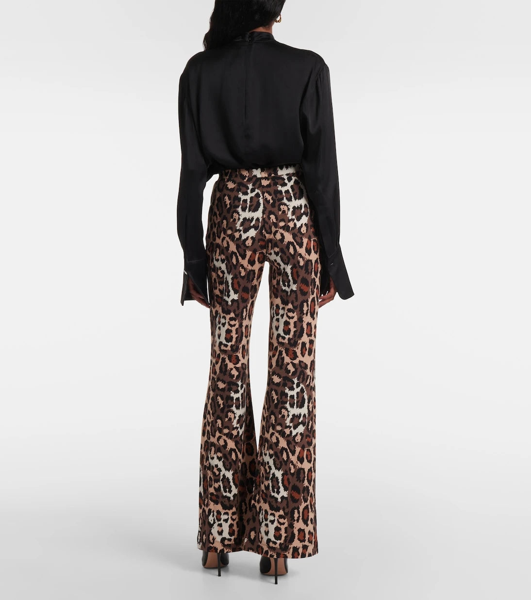 Diane von Furstenberg - Brooklyn leopard-print flared pants