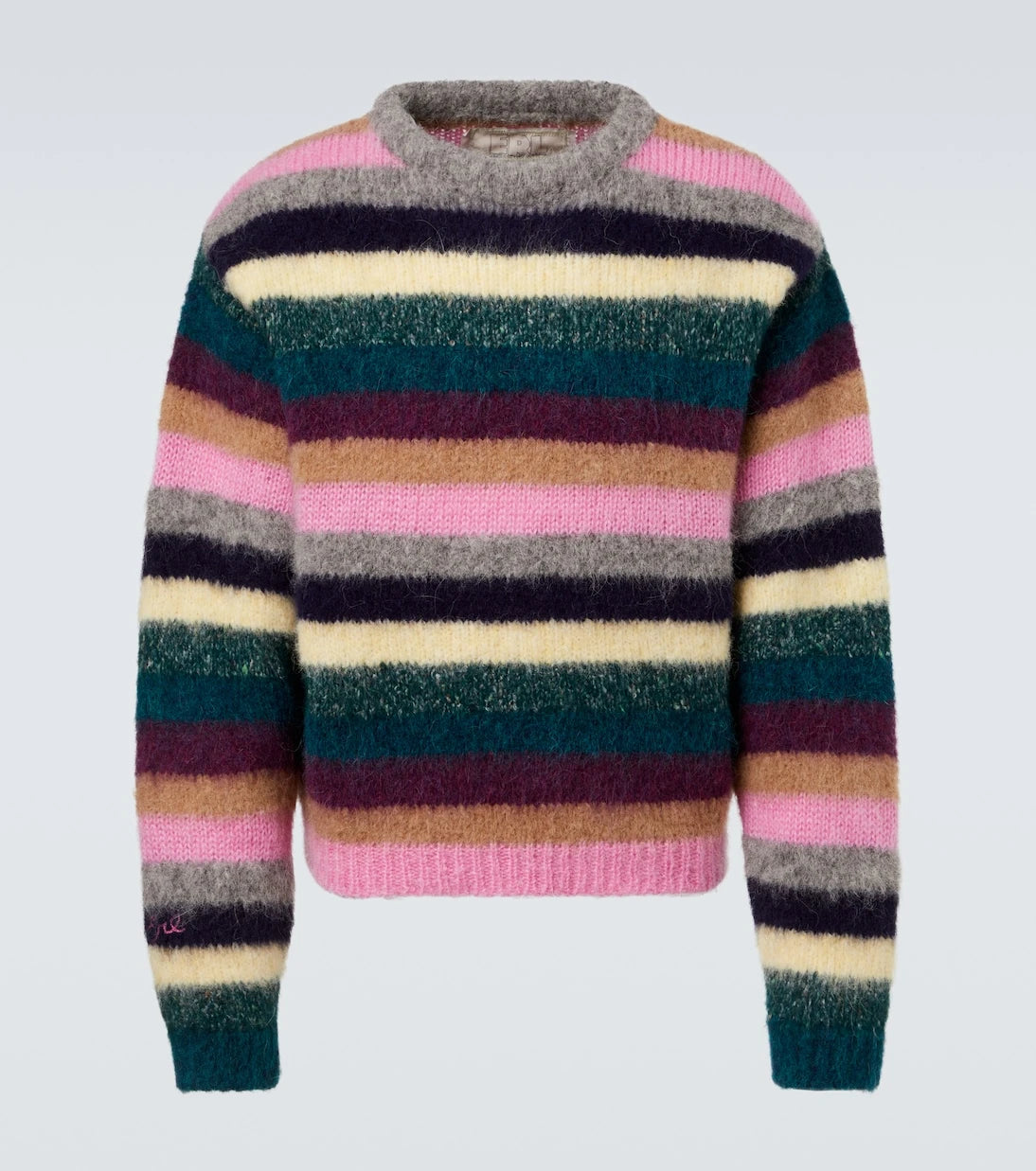 ERL - Striped alpaca-blend sweater