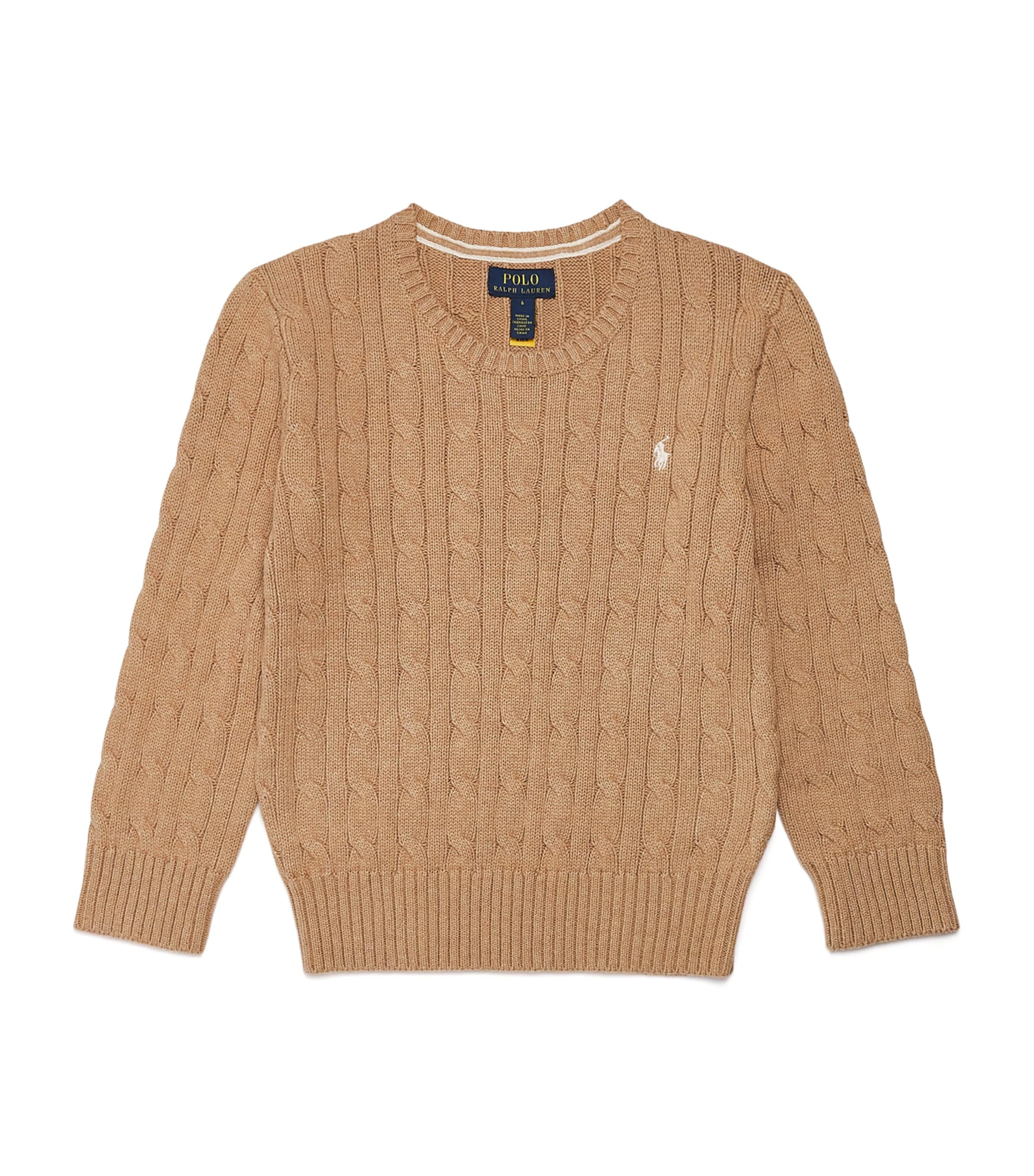 Ralph Lauren Kids Cotton Cable-Knit Sweater (6-14 Years)