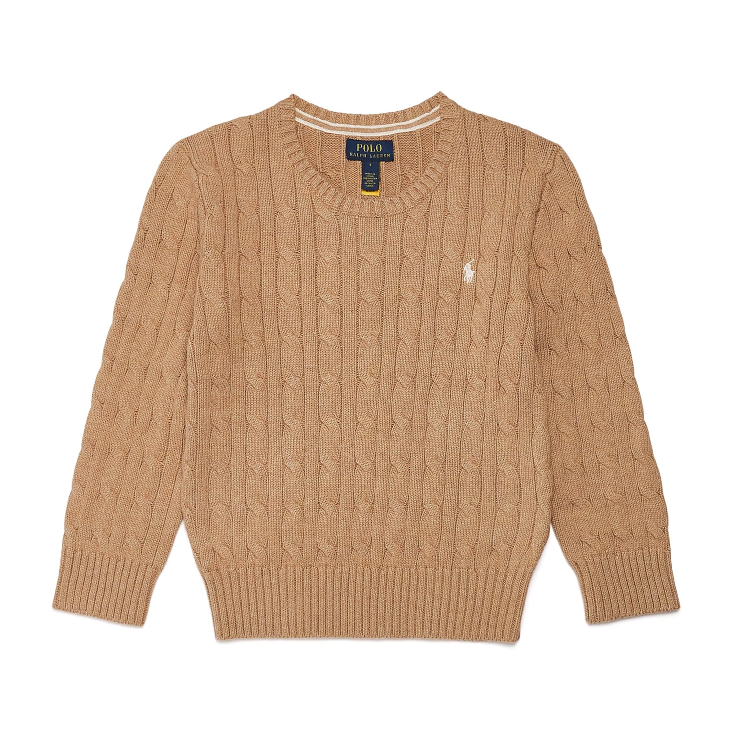 Ralph Lauren Kids Cotton Cable-Knit Sweater (2-7 Years)