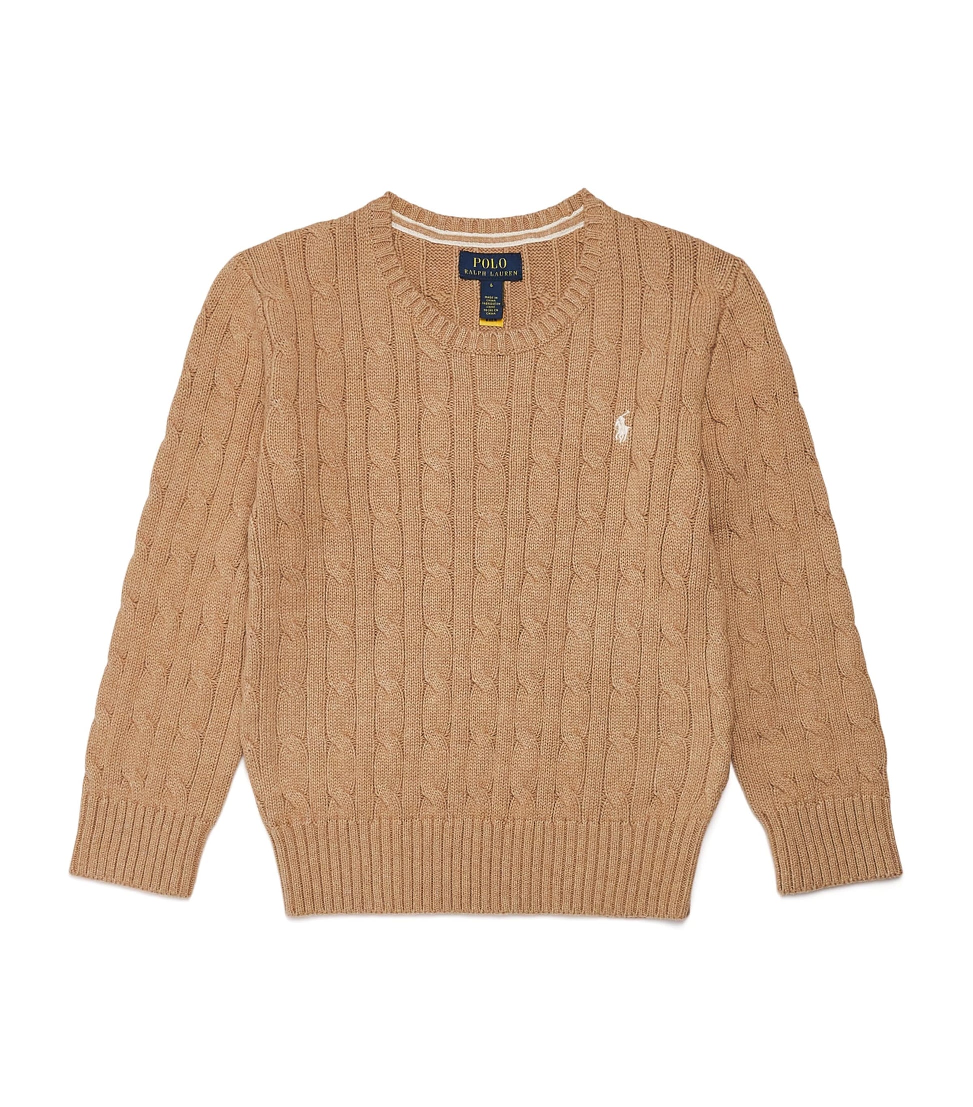 Ralph Lauren Kids Cotton Cable-Knit Sweater (2-7 Years)