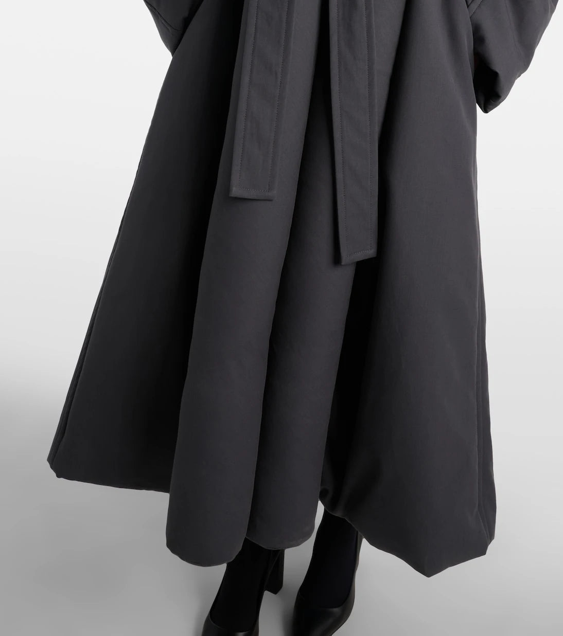Alaïa - Cotton gabardine puffer coat