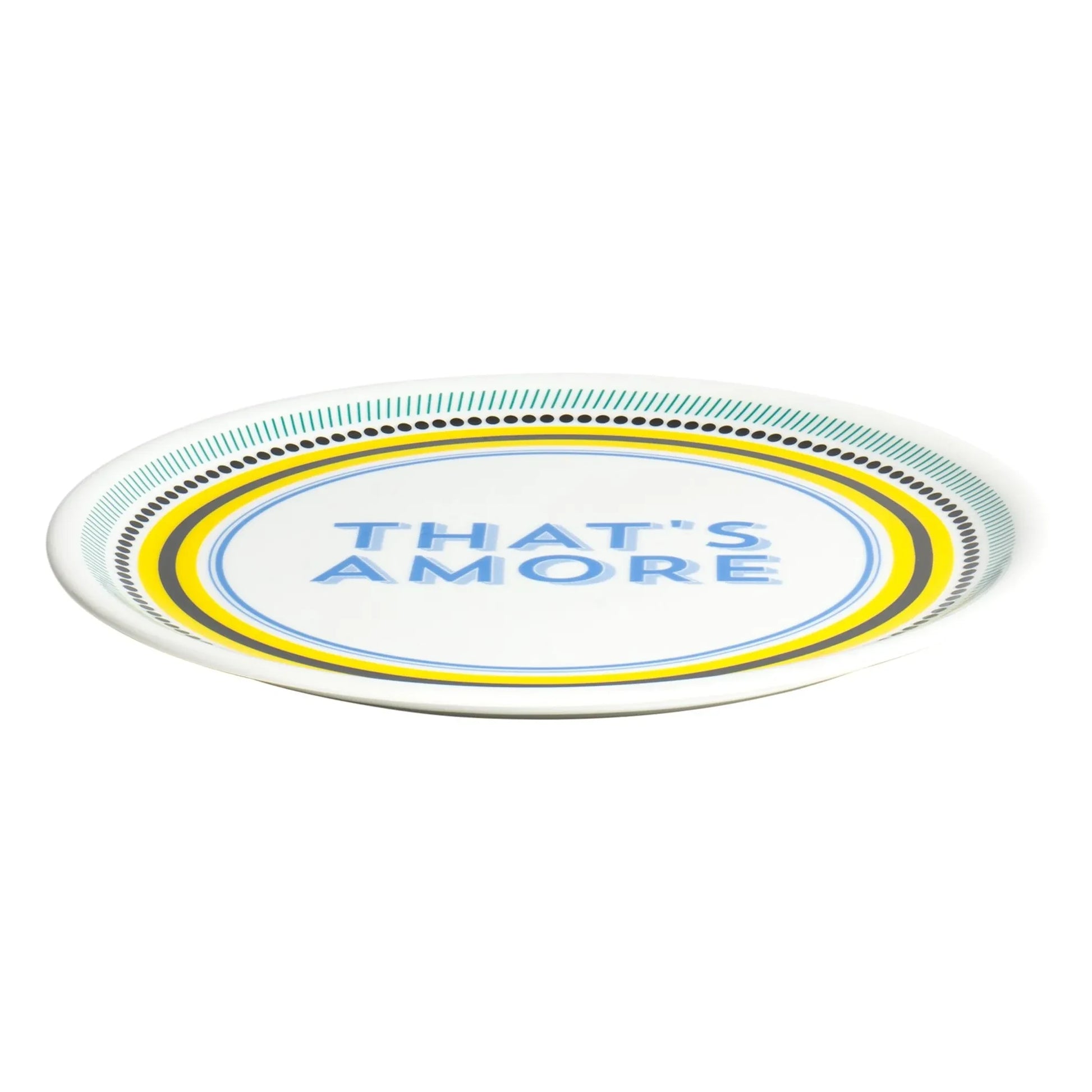 Bitossi - That's Amore plate | White