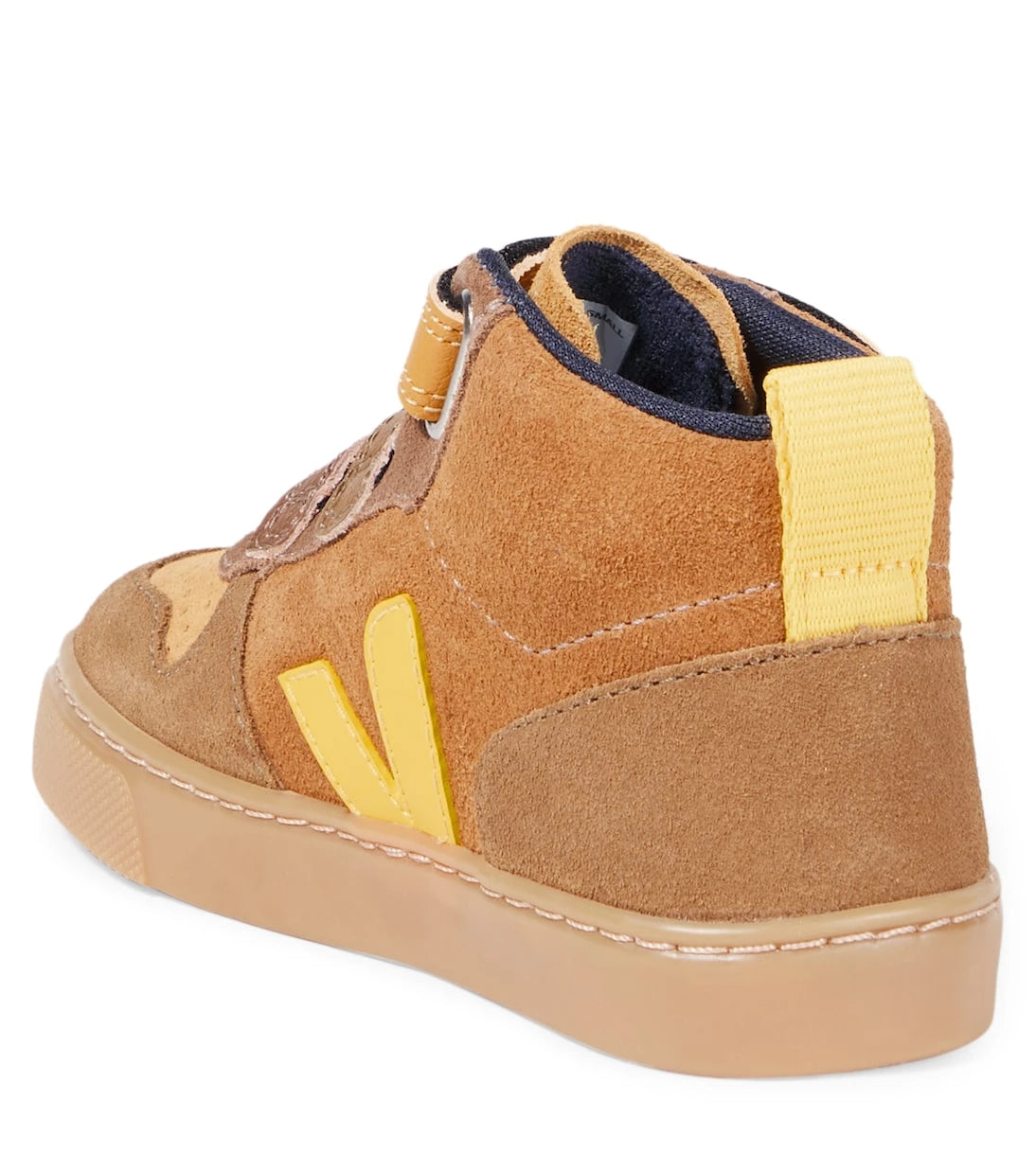 Veja Kids - V-10 suede high-top sneakers