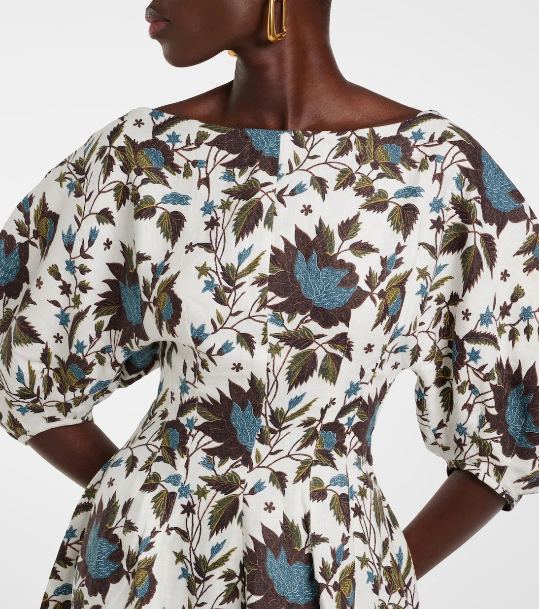 Faithfull - Lowen linen minidress