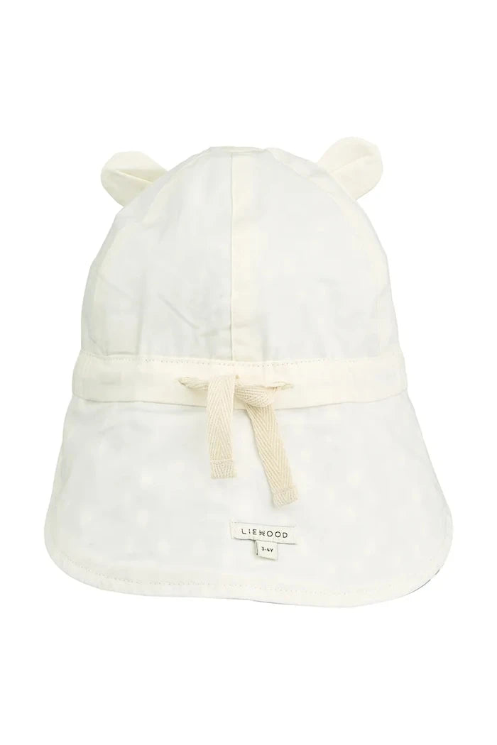 Детска памучна шапка с козирка Liewood Gorm Reversible Sun Hat With Ears