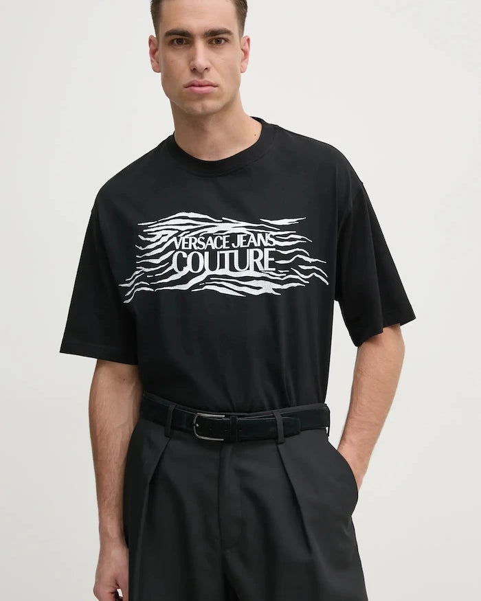 Памучна тениска Versace Jeans Couture