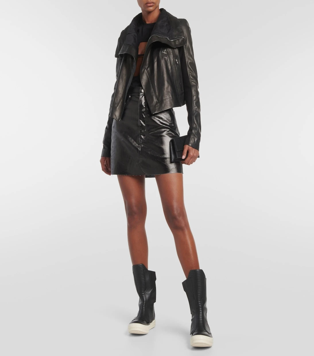 Rick Owens - Leather sneakers