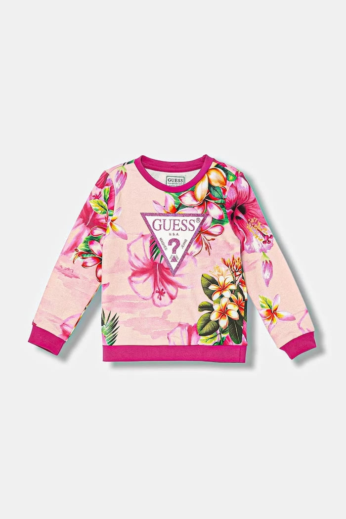 Çocuk Pamuklu Sweatshirt Guess