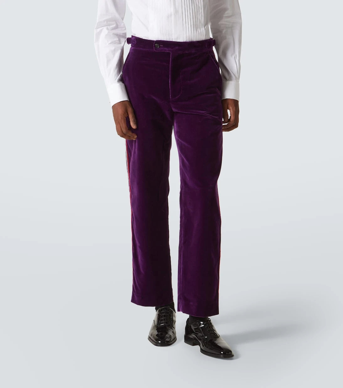 Bode - Showcase cotton velvet suit pants