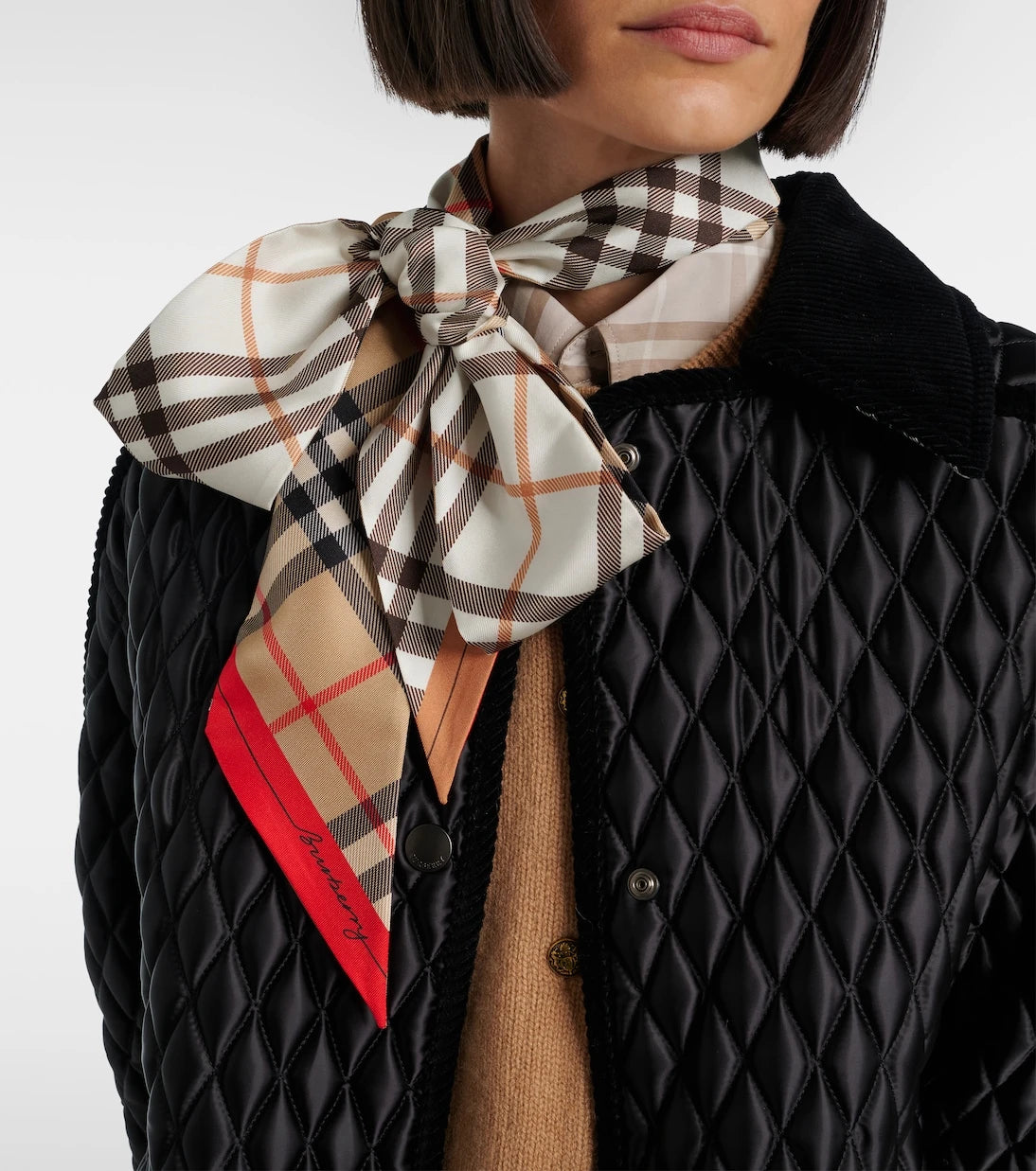 Burberry - Burberry Ekose ipek eşarp