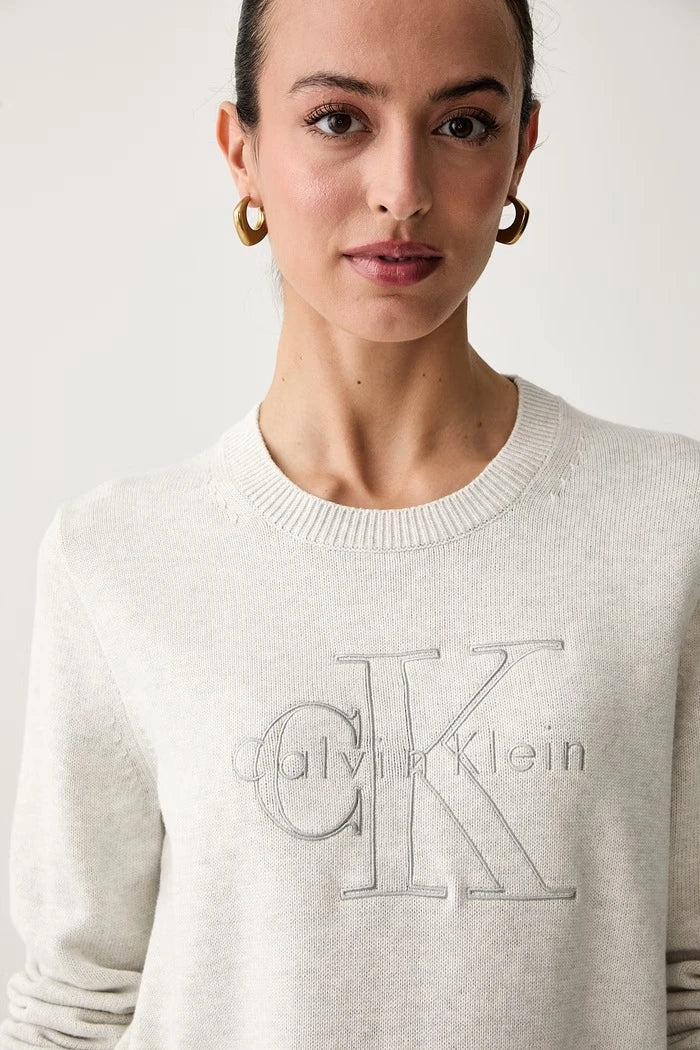 Calvin Klein Jeans kadın pamuklu kazak
