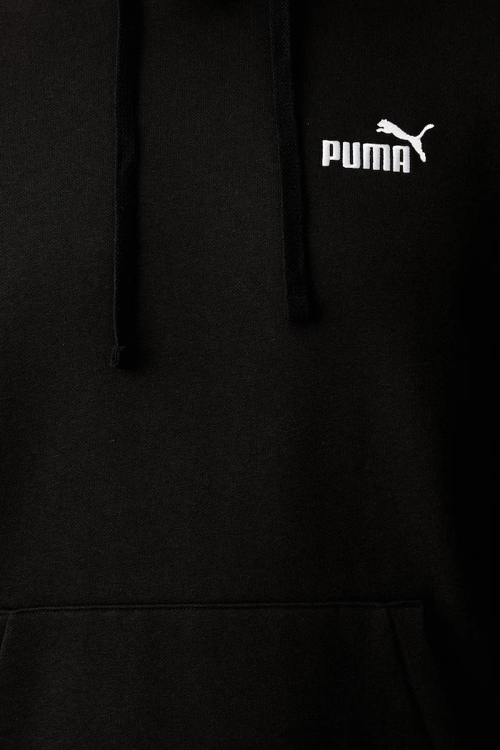 Puma kapüşonlu erkek pamuklu Essentials sweatshirt