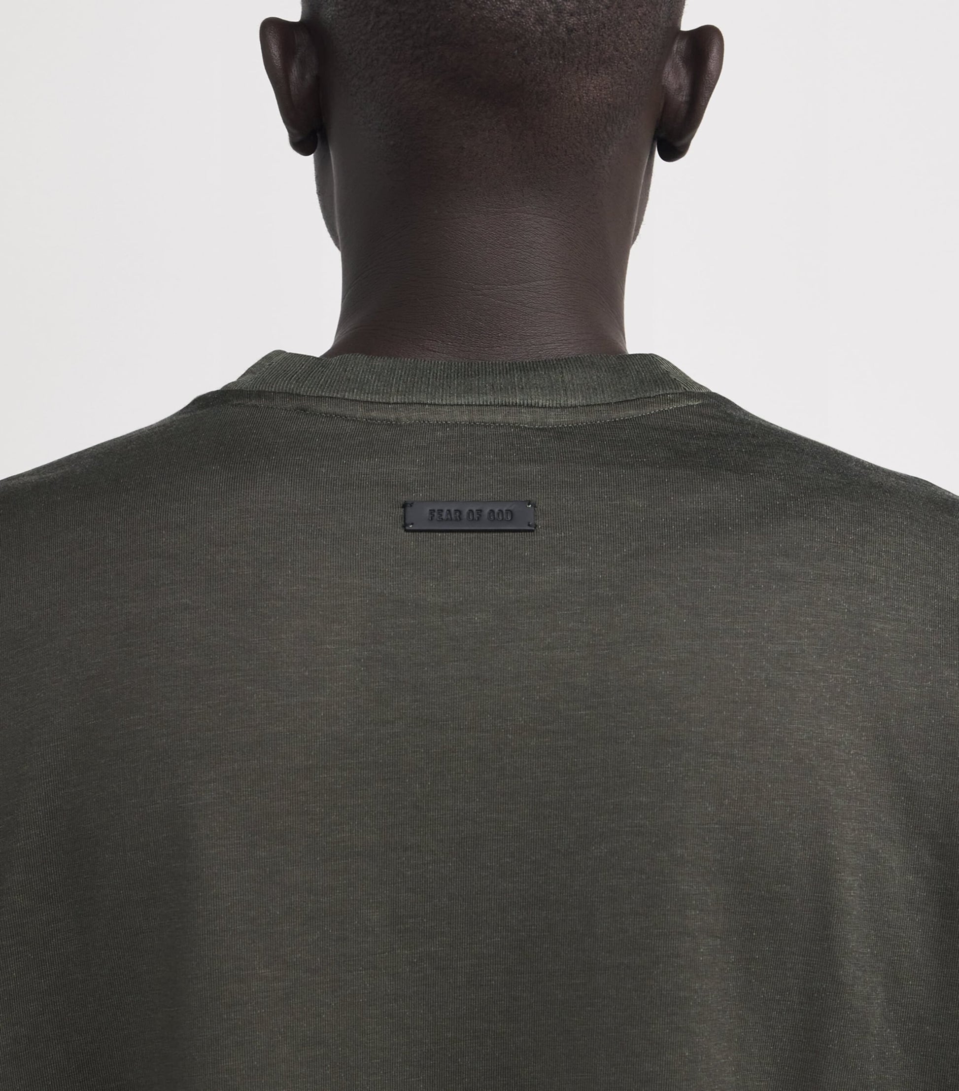 Cotton-Blend Oversized T-Shirt