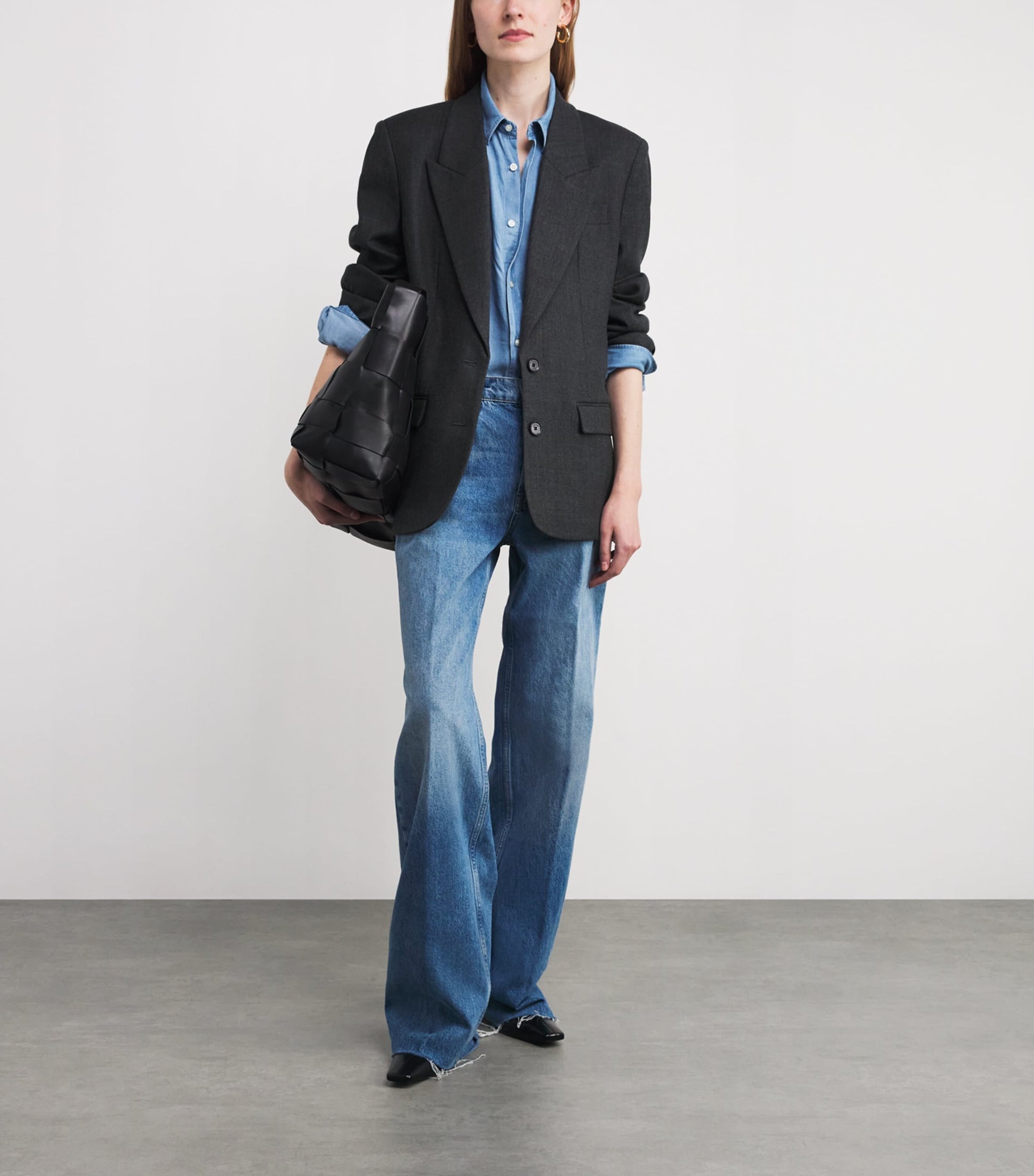 Grey Wool Ross Blazer