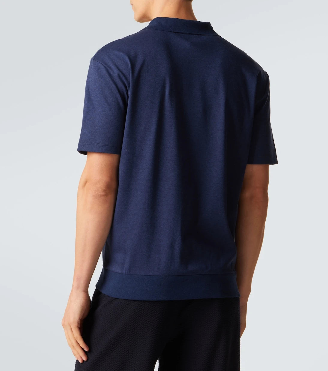 Giorgio Armani - Cotton jersey polo shirt