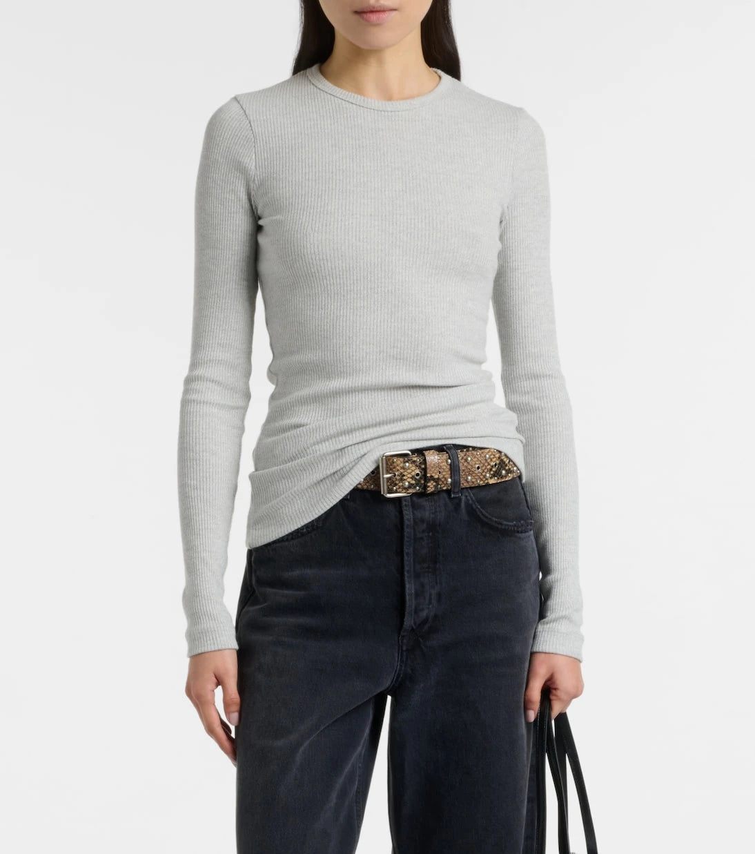 Agolde - Delphi ribbed-knit top
