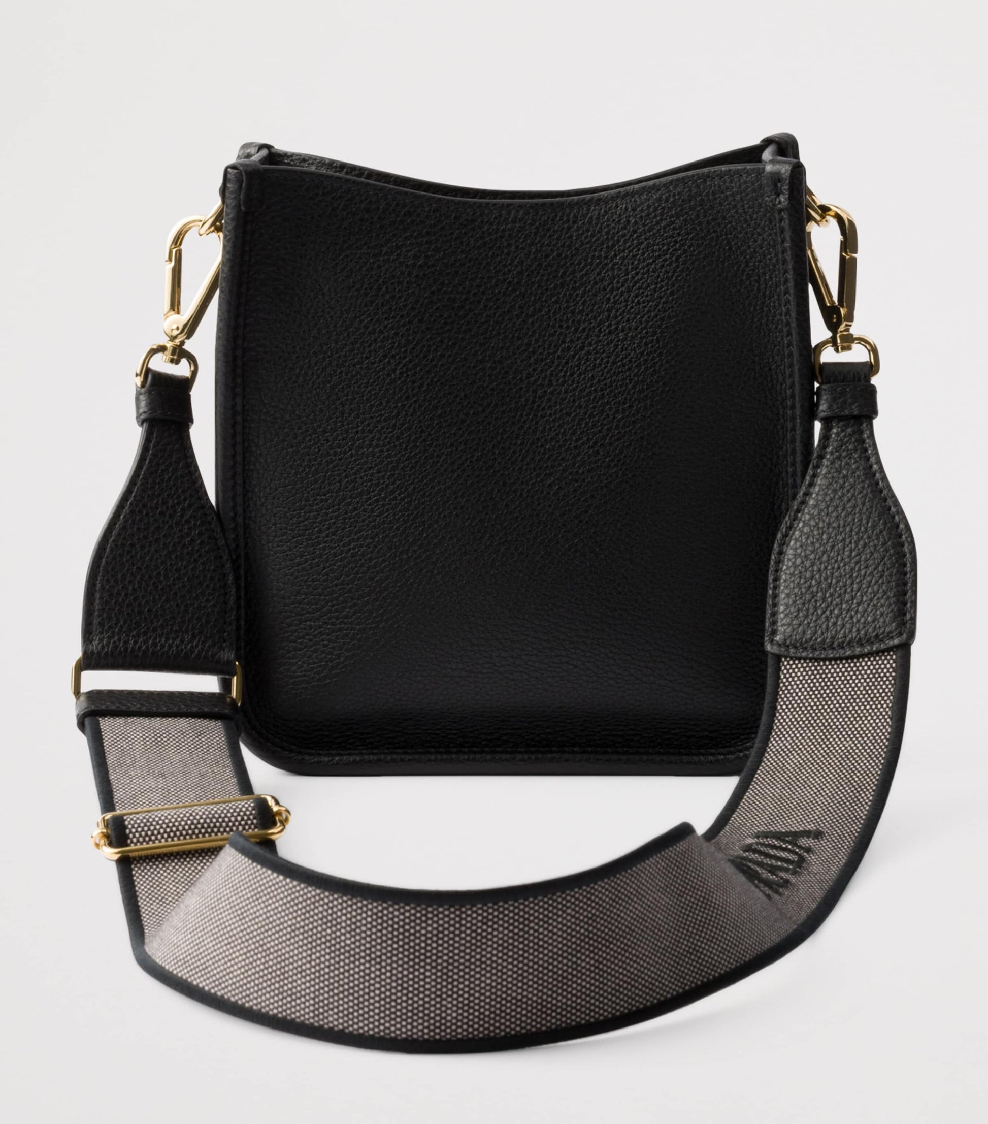 Prada Black Mini Leather Shoulder Bag