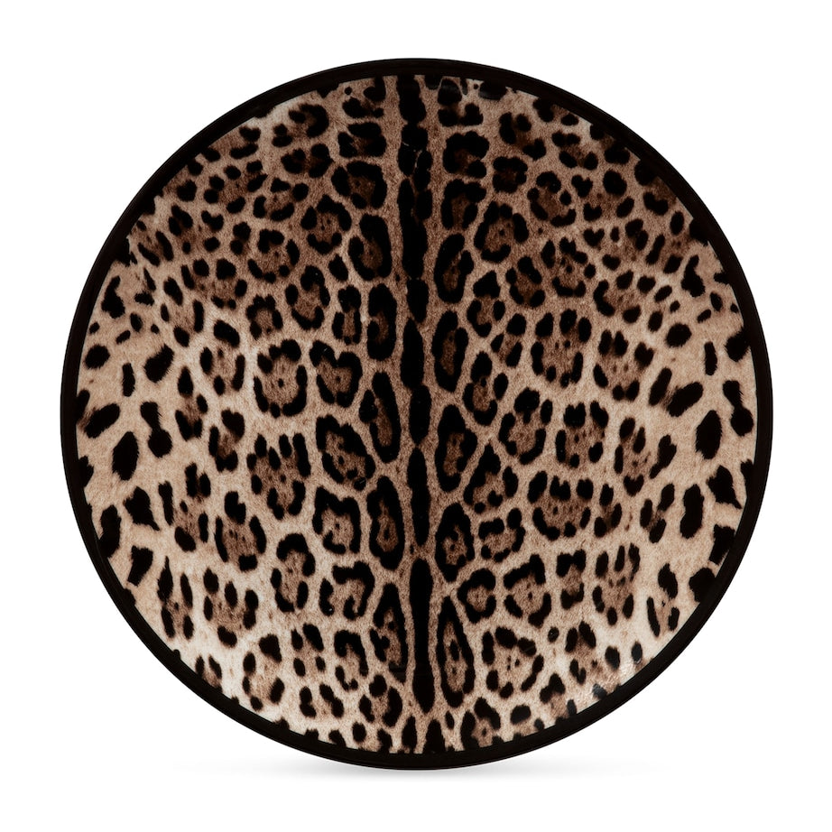 Dolce & Gabbana Casa Porcelain Leopard Charger Plate (31cm)