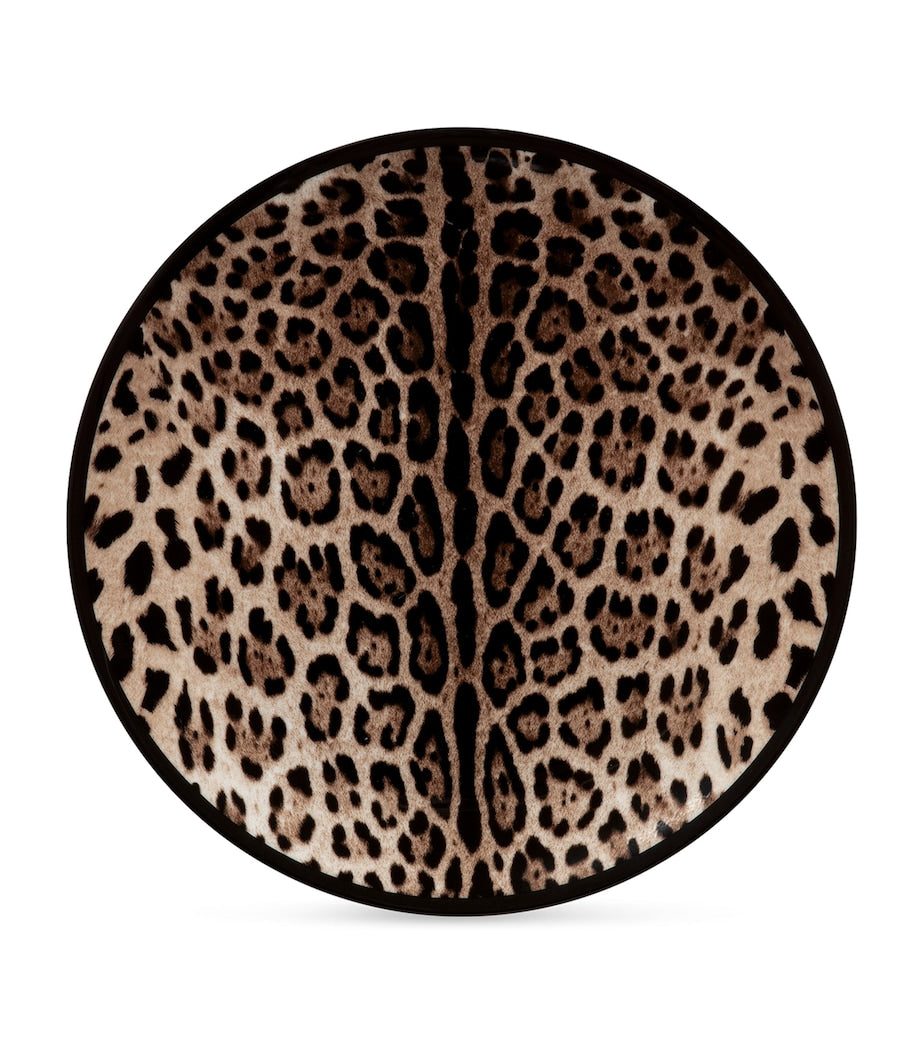 Dolce & Gabbana Casa Porcelain Leopard Charger Plate (31cm)