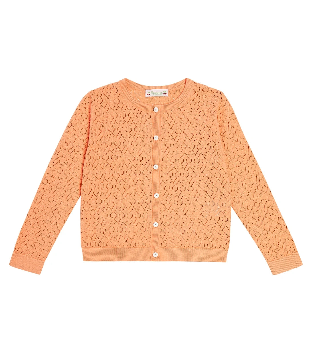 Bonpoint - Cherry cotton cardigan