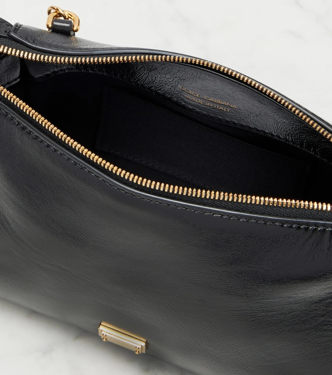 Dolce&Gabbana - Vittoria Small leather top-handle bag