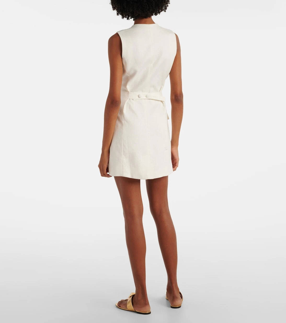 Faithfull - Twill linen minidress