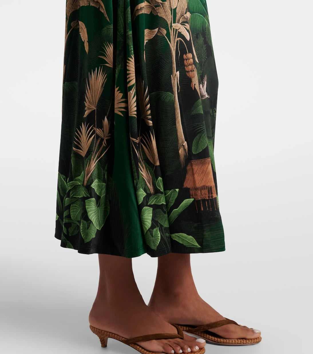 Johanna Ortiz - Printed jersey midi dress