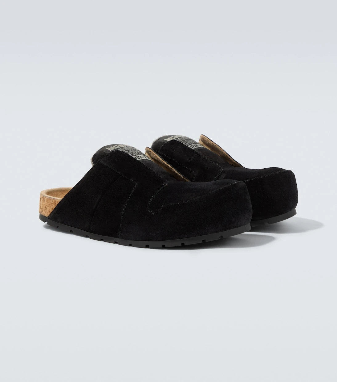 Balenciaga - Dumbo suede slides