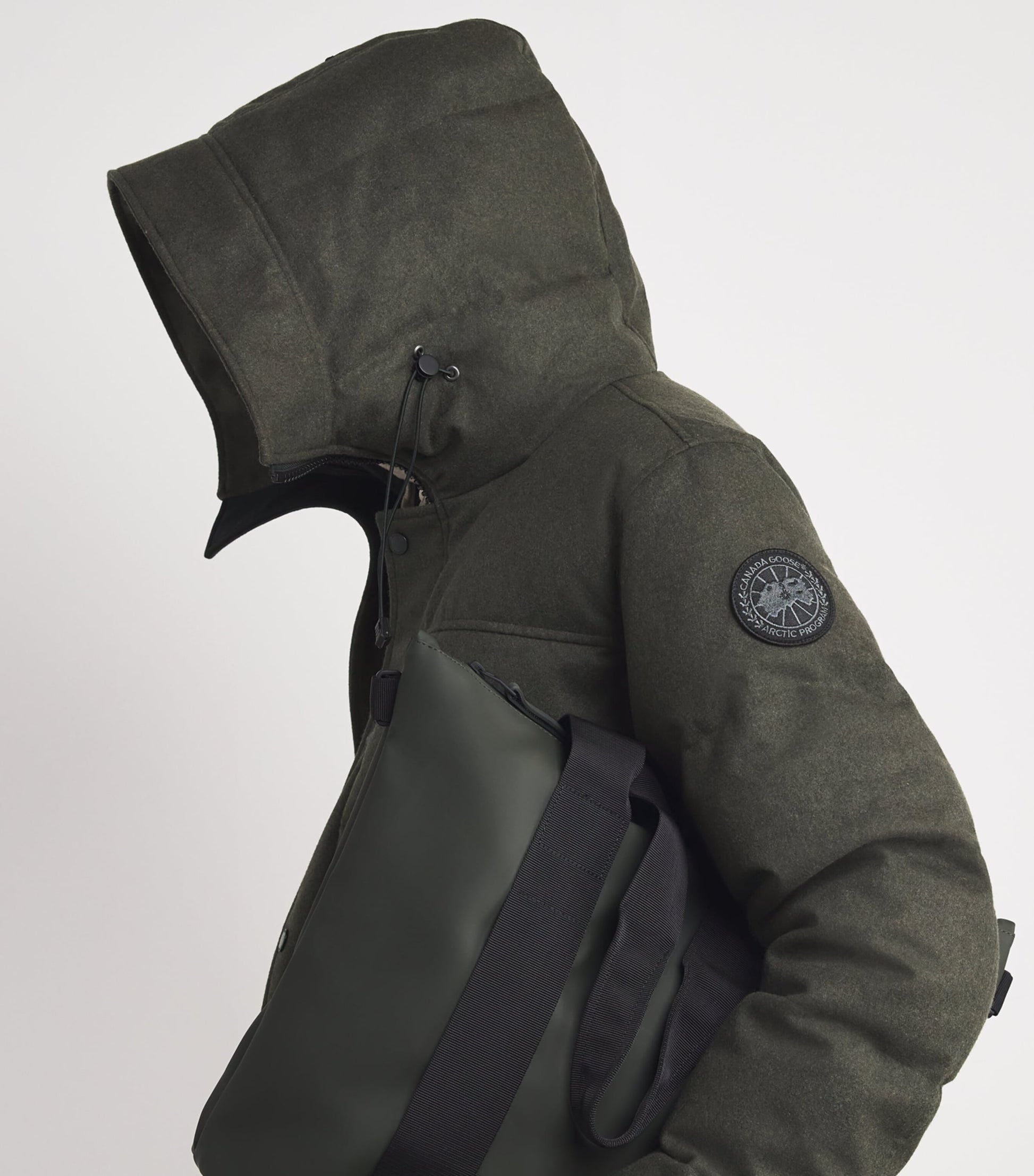 Canada Goose Green Down DynaLuxe Wool MacMillan Parka
