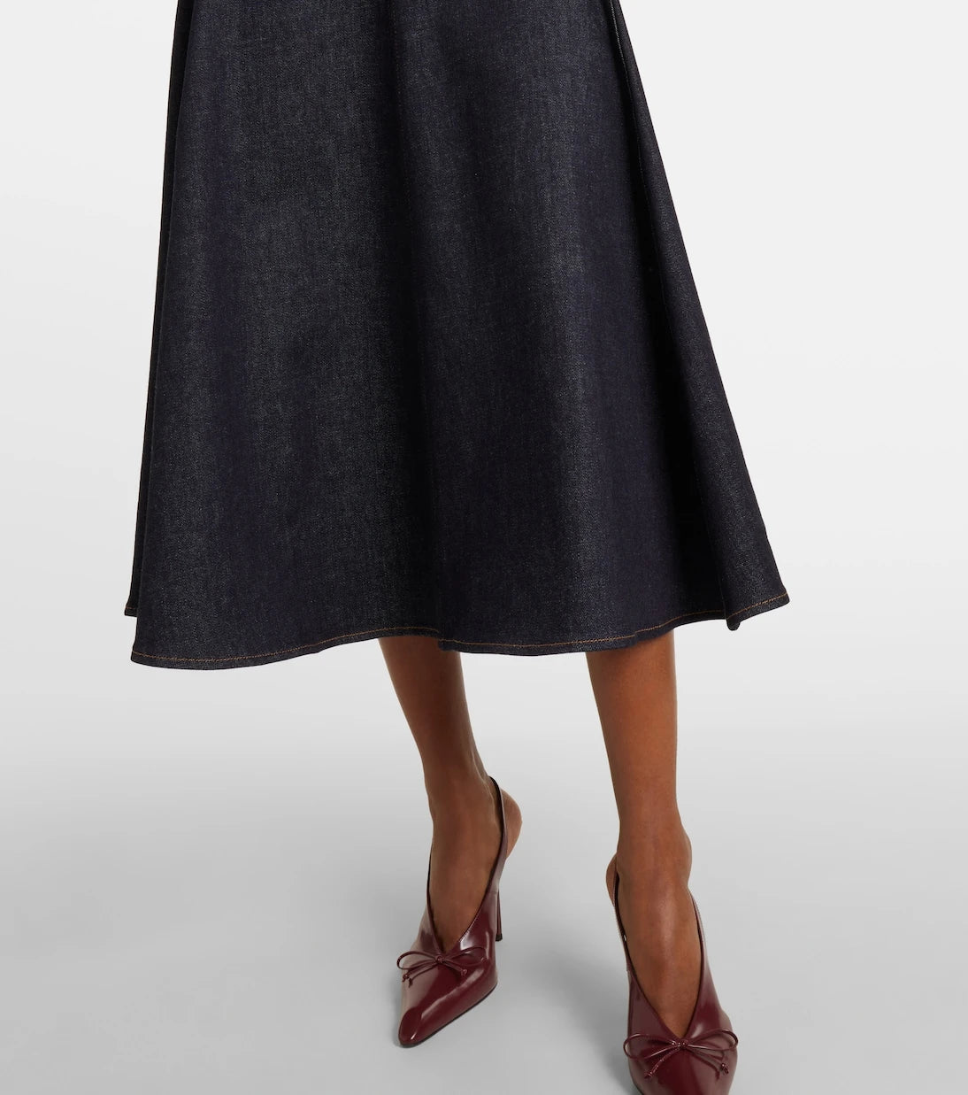 Jacquemus - Denim midi dress