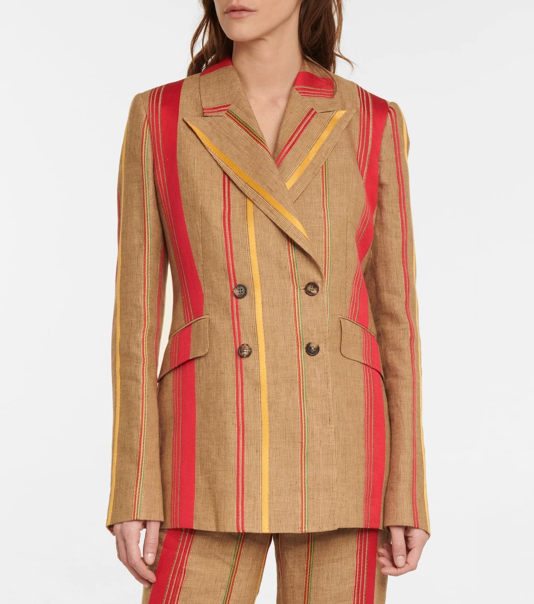 Gabriela Hearst - Angela linen and cotton blazer