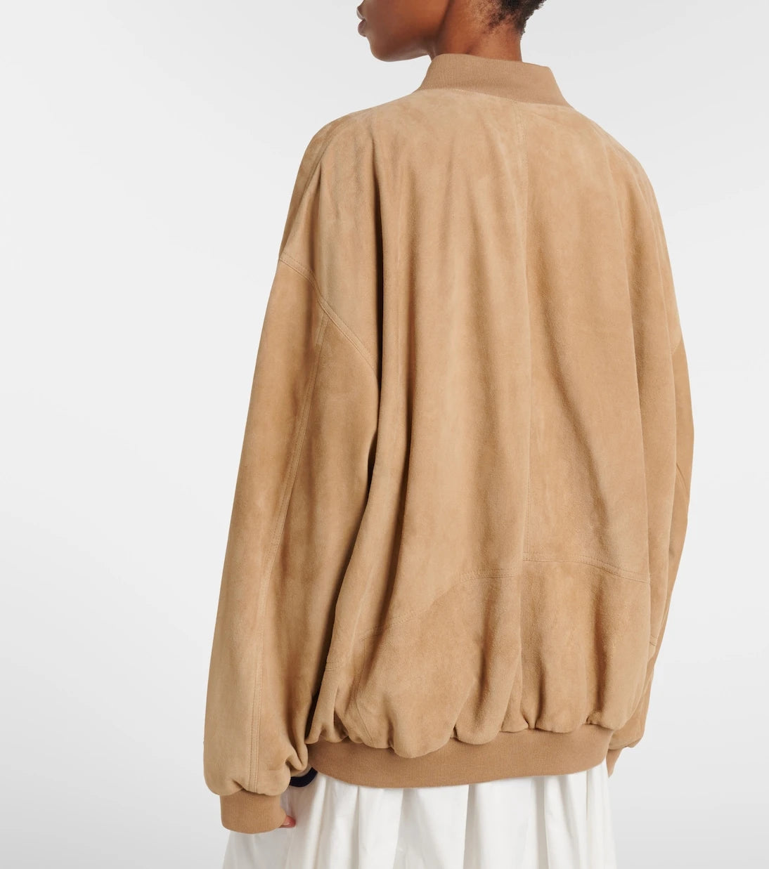 Prada - Suede blouson jacket