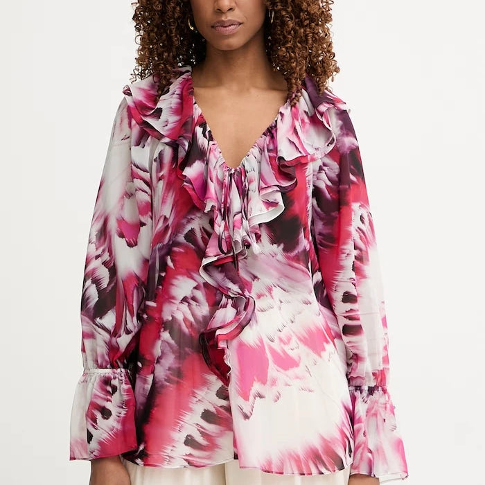 Marciano by Guess volanlı kadın bluzu ADELA