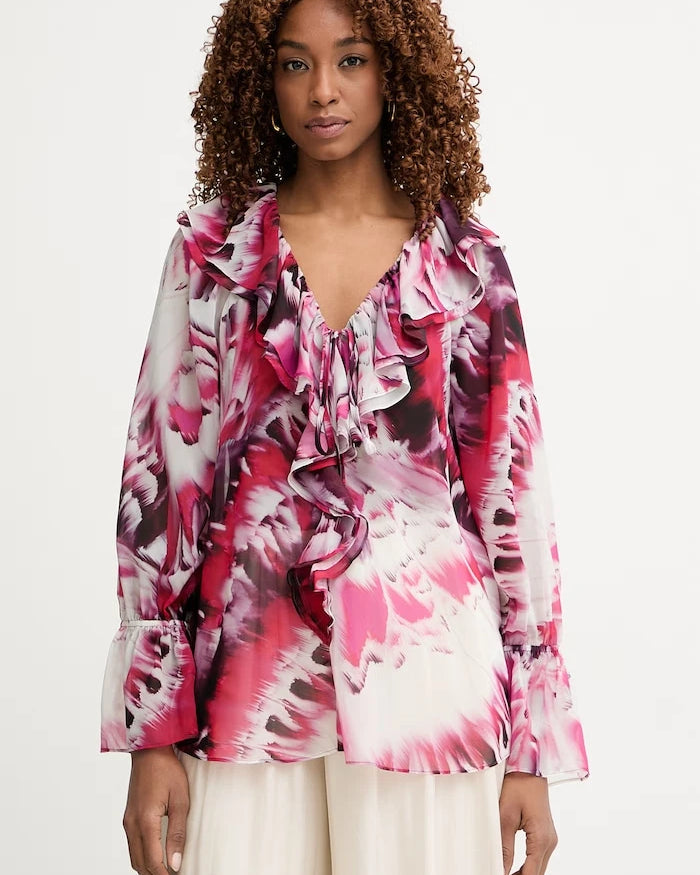 Marciano by Guess volanlı kadın bluzu ADELA